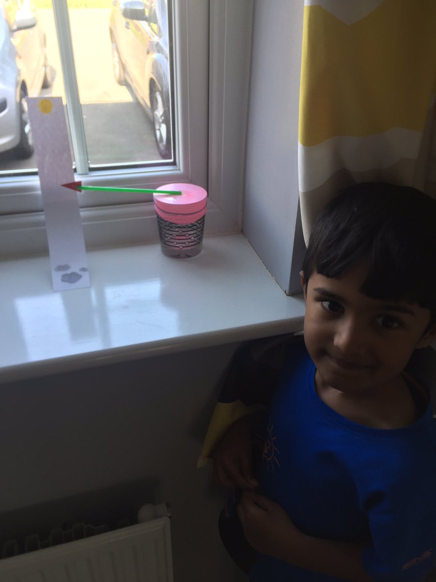 RenaDaudia's tweet image. Viaan’s made a simple barometer and has been working super hard for an hour every morning making his non-fiction book @latimerprimary #classHC #homelearning #stayathome