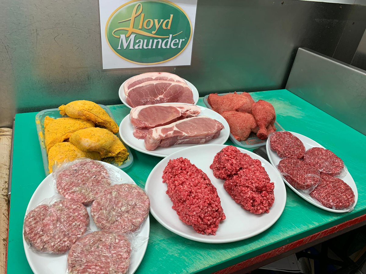 NEW #MeatForAWeek Pack!

**Ideal for Call &amp; Collect / Delivery**

Call 01884 252525 to order.

It contains 8 Flavoured Chicken Legs, 4 Pork and Apple Burgers, 4 Beef Burgers, 1lb Unsmoked Back Bacon, 2lb Steak Mince and 2 Unsmoked Gammon Steaks.

Just £30!

#Butcher #Tiverton