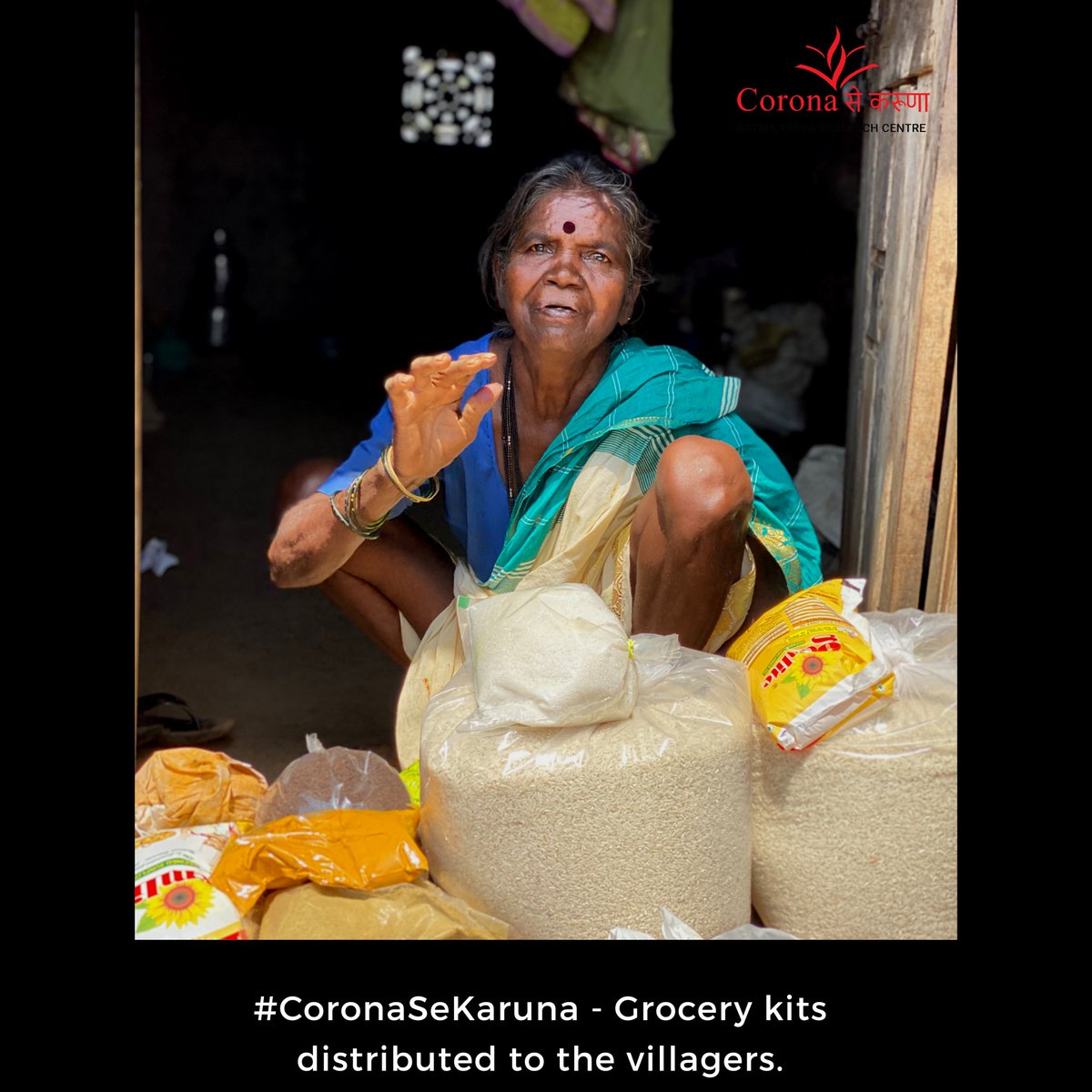 mission2020_us's tweet photo. Distribution of grocery kits in full swing! In Phase II of our Drive #CoronaSeKaruna we are going all-out in distributing food essentials to the tribal villagers in Raigad district, who are struggling to survive amidst these conditions. #Covid19India #COVID19 #CoronaCrisisCharity https://t.co/CywdTNBLDB