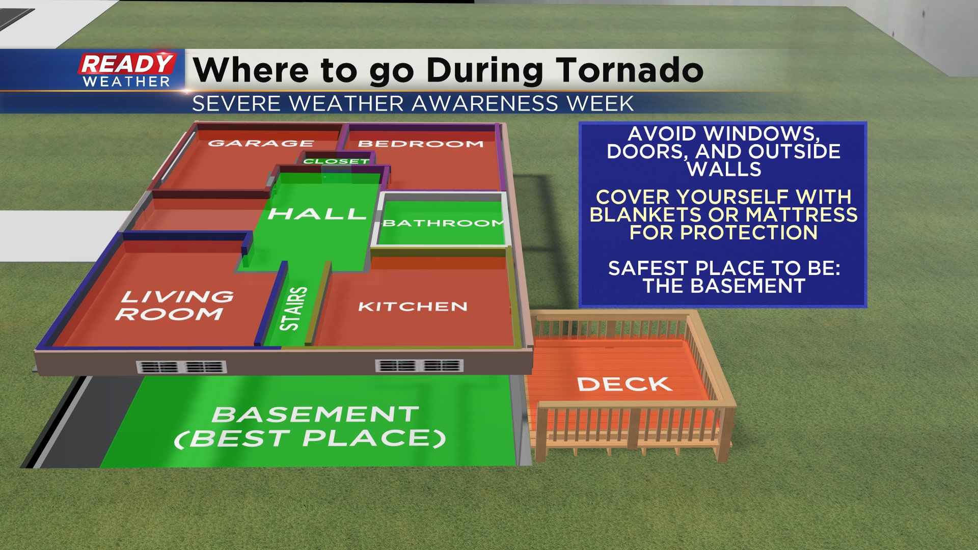 Virtual tornado drill day during Severe Weather Awareness Week