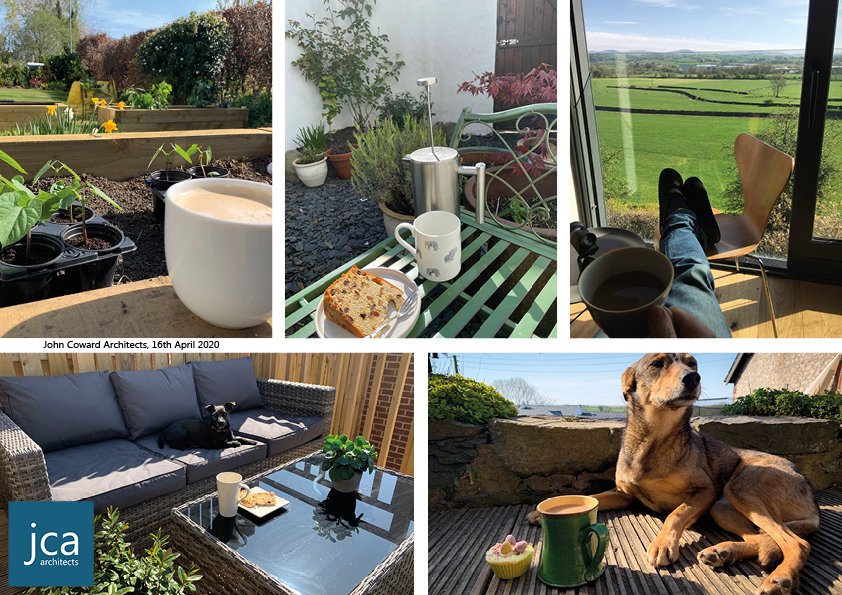 jca_ltd's tweet image. The sun is shining and it's tea break time #teabreak #RemoteWorking