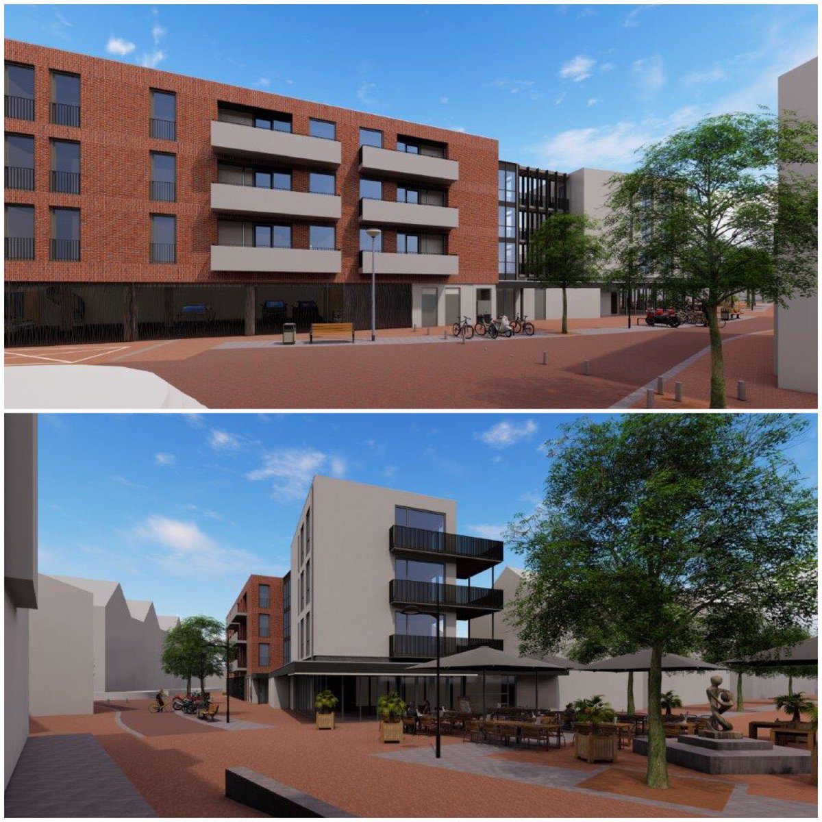 Samen met Peter Janssen van JABO Holding B.V. hebben wij de overeenkomst getekend voor de nieuwbouw van 12 appartementen in het centrum van Horst. Een mooie opdracht! We verwachten te starten in het laatste kwartaal van dit jaar. Wij wensen het projectteam veel succes!