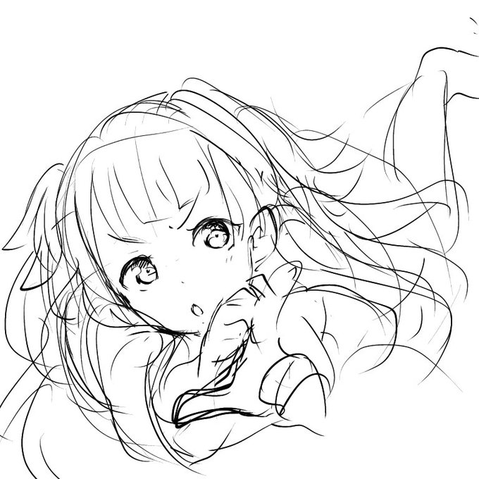 気付いたら描いてた女の子 