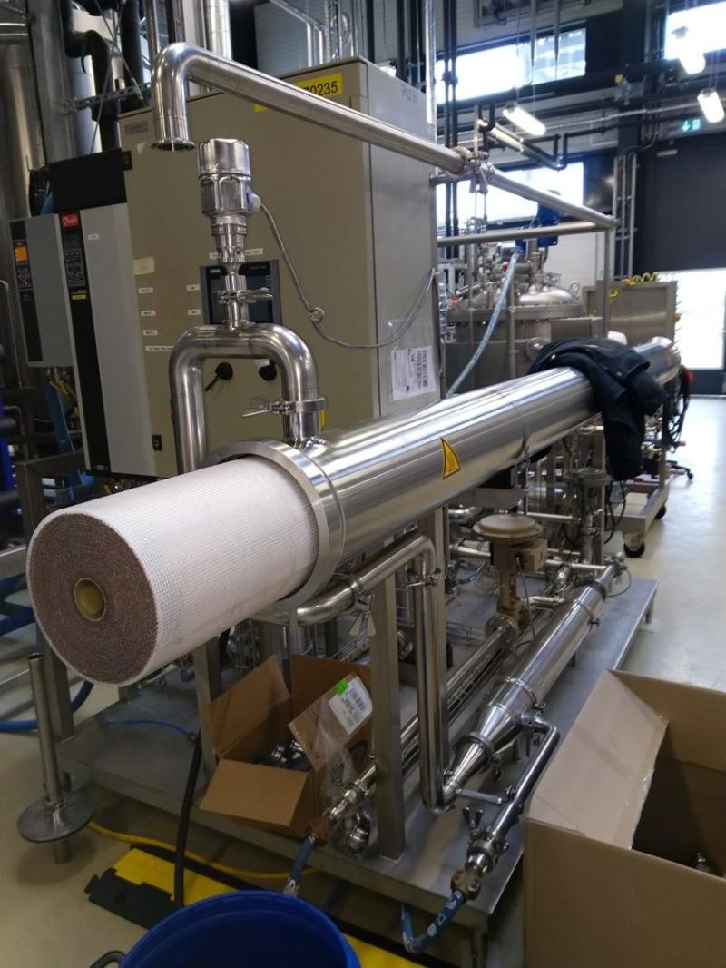 MetGen_Oy's tweet photo. #MetGen just finalized the first 1-ton run using METNIN™ technology! As there are millions of tons of #lignin out there to valorize we have plenty of work ahead of us but at the same time, the potential value and environmental impact are unimaginable! @BBI2020 @EU_EASME https://t.co/yVSDnfKVXc