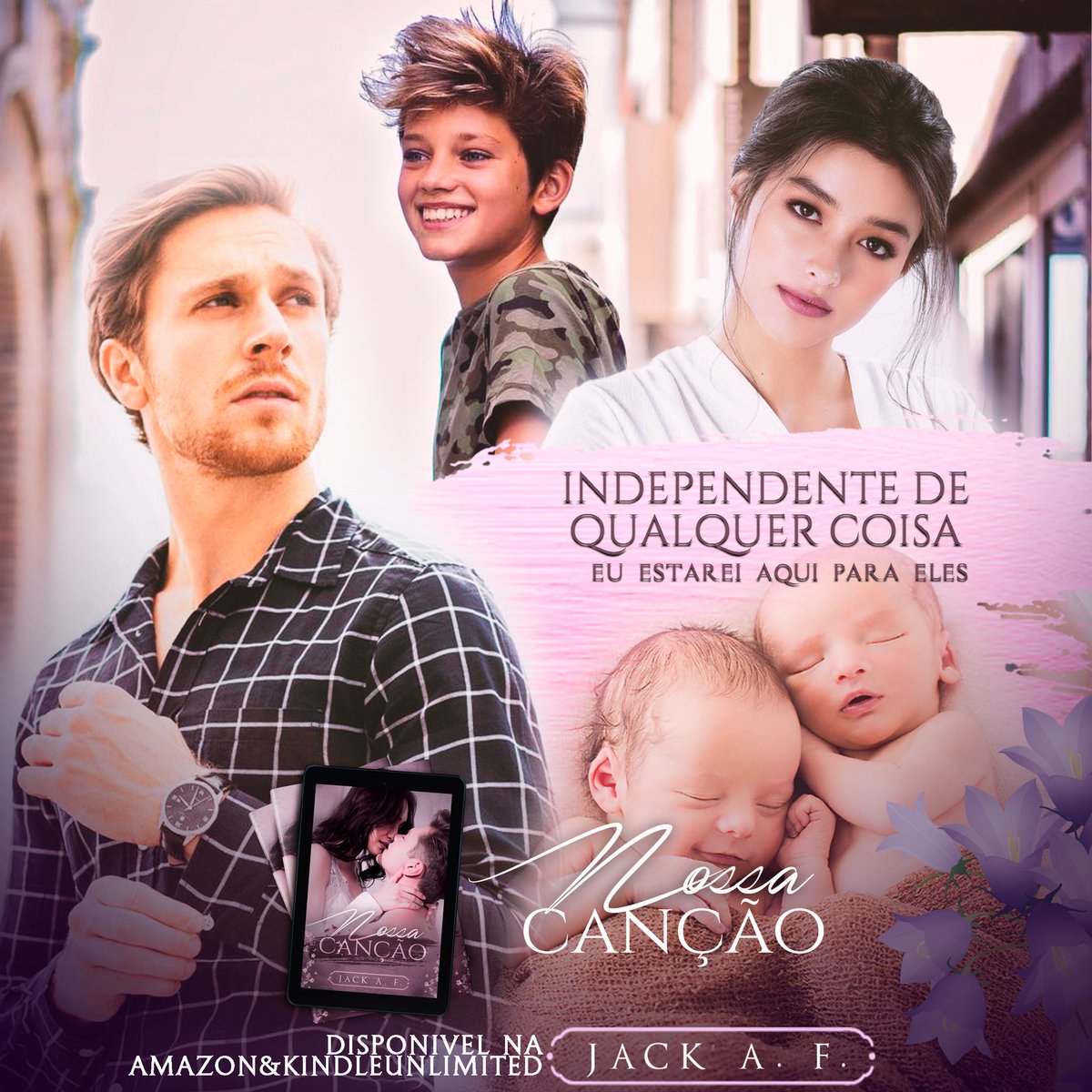 a_moreautora's tweet image. 💢Gente que livro lindo! 🤩

Nossa Canção 🔗 amzn.to/34KS4cX

Romance, drama e emoção em uma leitura leve e apaixonante 🥰

&quot;Era para ser apenas uma noite, mas eles conseguirão esquecer?”

#jackaf #nossacancao #DLD #canaldajack #caseicomumadoida #FNL