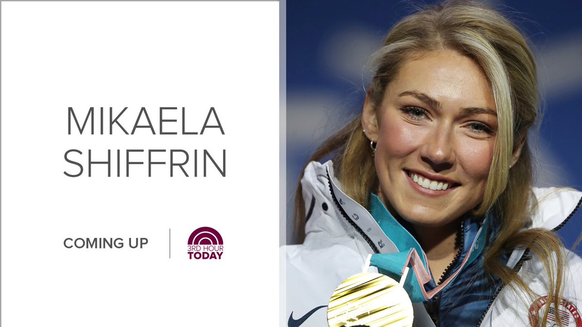 gogglesfordocs's tweet photo. Catch Mikaela Shiffrin on the 9 o'clock (EDT) hour on the Today show talking about Goggles For Docs. https://t.co/LZYpBulgTP