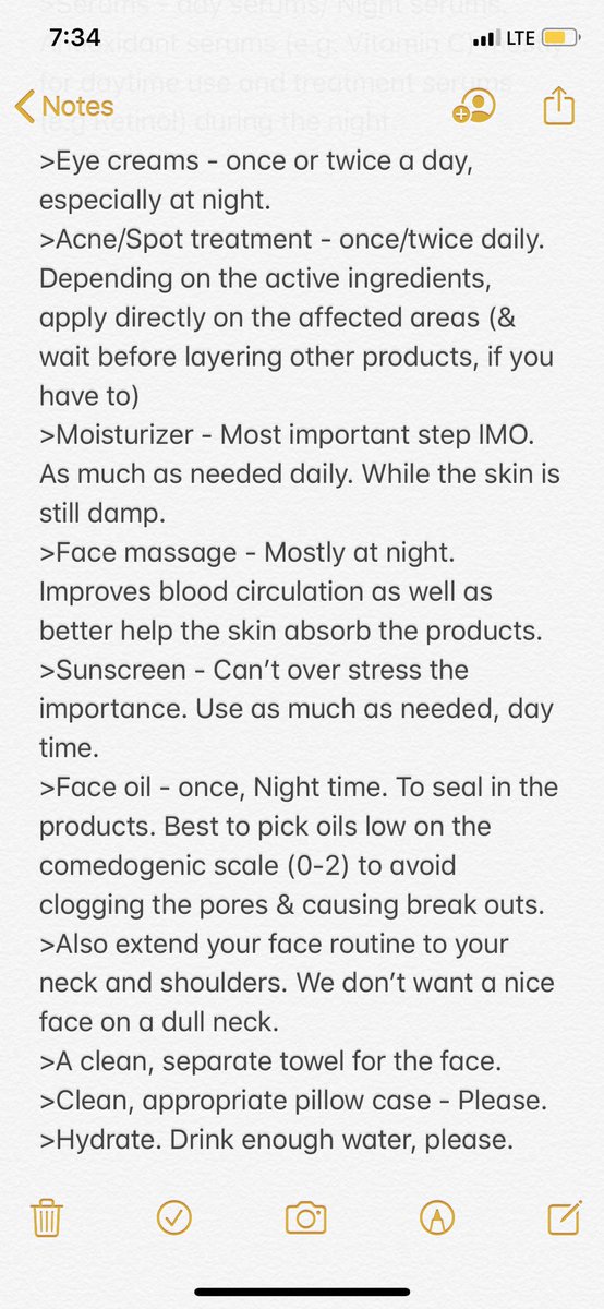 Skincare routine.Please read.Try not to use too much products at once, especially without consulting a specialist. Know your skin type. Everyone’s skin is different, what works for others may not work for you. Finally, consistency. It takes time and won’t happen over night.