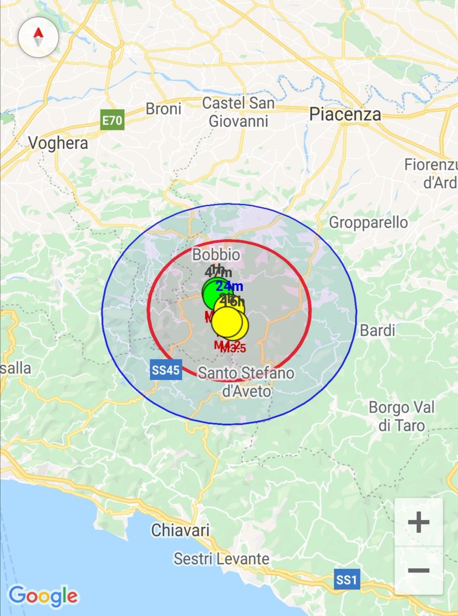 ReteMeteoAmator's tweet photo. Nuova scossa di #terremoto nel Piacentino a #Cerignale https://t.co/XRuxeGVQU9 https://t.co/pf03h7OKxA