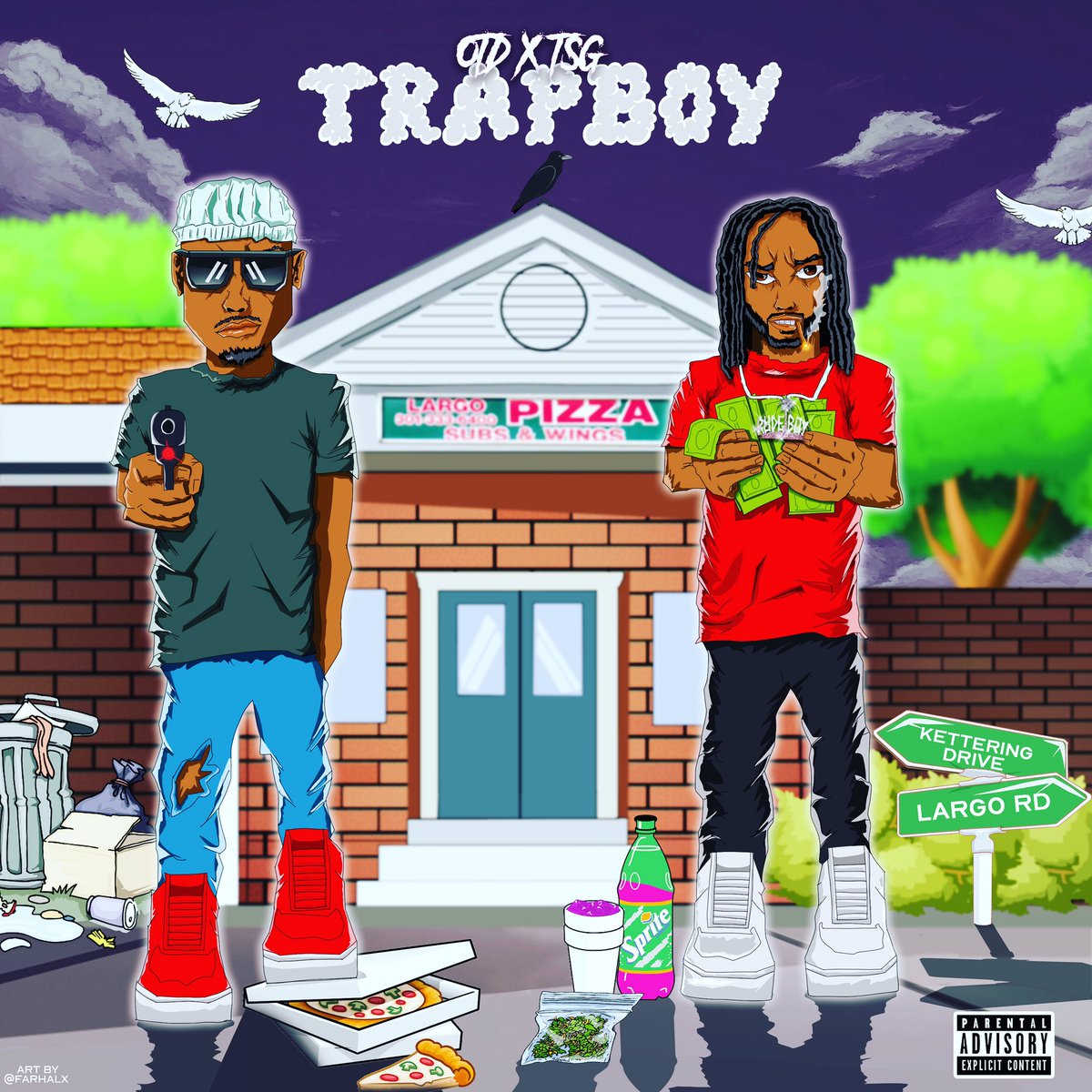 RudyCash_OTD's tweet image. “Trapboy” The Tape Dropping 5/4/20 Me An @_TrapSquadLal #OTD #TSG #4Side