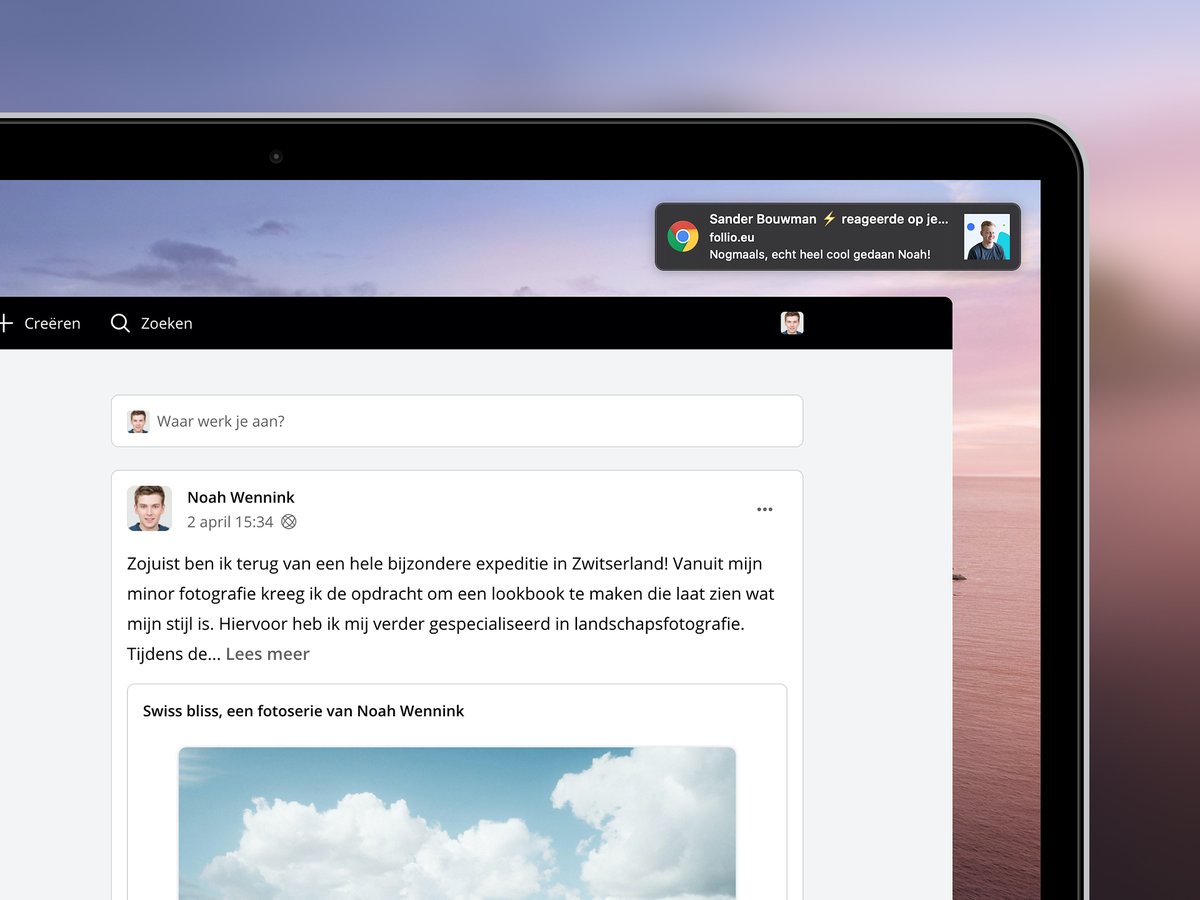 FollioNL's tweet image. Nieuw in Follio 5.9: push notificaties! Blijf makkelijker op de hoogte van belangrijke gebeurtenissen op Follio. 

👉 Lees meer: foll.io/i/n4jxOZNlJvln