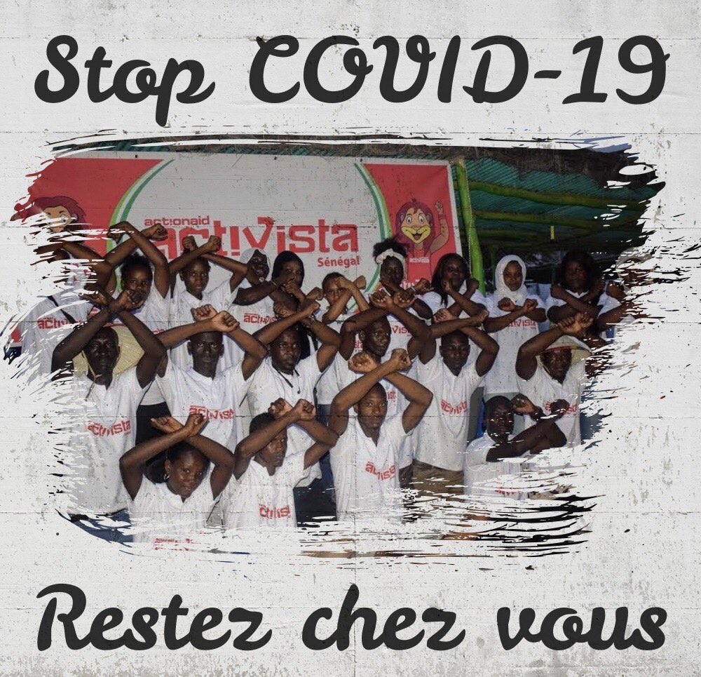 The fight continues, stay home and respect measures decreed by health authorities. @ActionaidSN @GPGhana @PlatformsGlobal @zakisam2 @ActionAidGhana @djibyshow