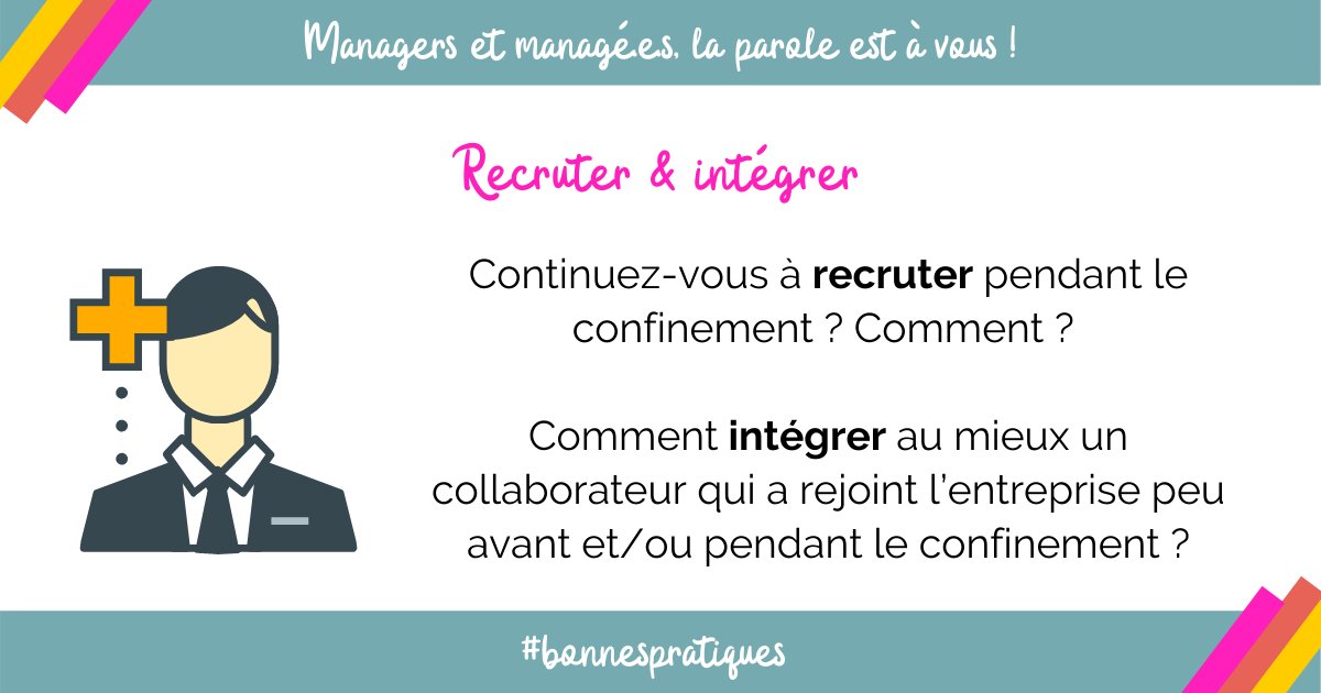 Catherine Esmerian, responsable recrutement chez PasàPas, partage son expérience intéressante dans cet article &gt;&gt; ow.ly/BSe650zeVoT

Et vous ? Continuez-vous à #recruter ?
Qu'avez-vous mis en place pour #intégrer vos nouveaux collaborateurs ?
