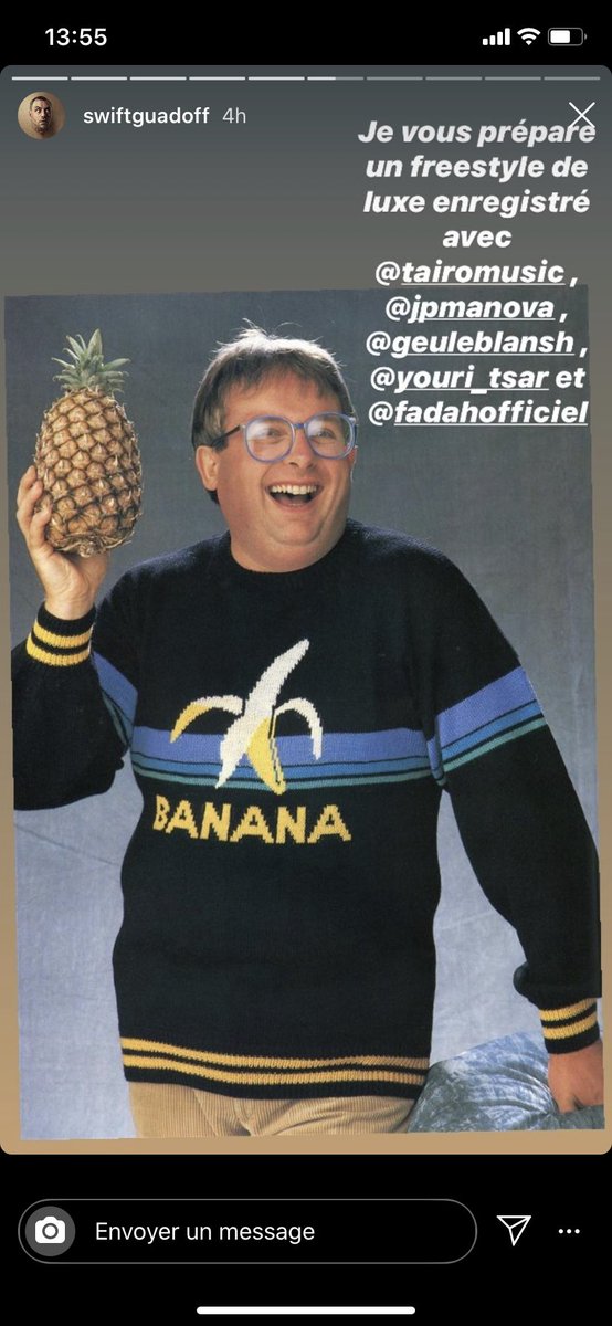 FadahOfficiel's tweet photo. Ca dit quoi @SWIFTGUAD @TairoOfficiel @JPManova @YouriTsar @GeuleBlansh  ? 😈
#furieux https://t.co/uqgBM3OzDW