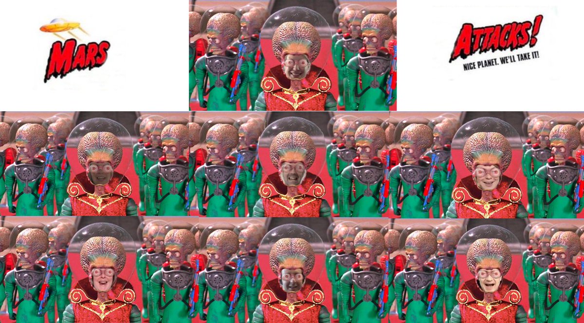 martinjones78's tweet photo. The secret is out, electron microscopists are from Mars! (Does that mean light microscopists are from Venus??)
Today's @EM_STP #CrickAtHome #VirtualCoffee theme was #MarsAttacks!
#AckAck #WeComeInPeace
@TheCrick #ZoomTeamChallenge
(re-imagining of the team by Anne Weston) https://t.co/xUIO64KHKT