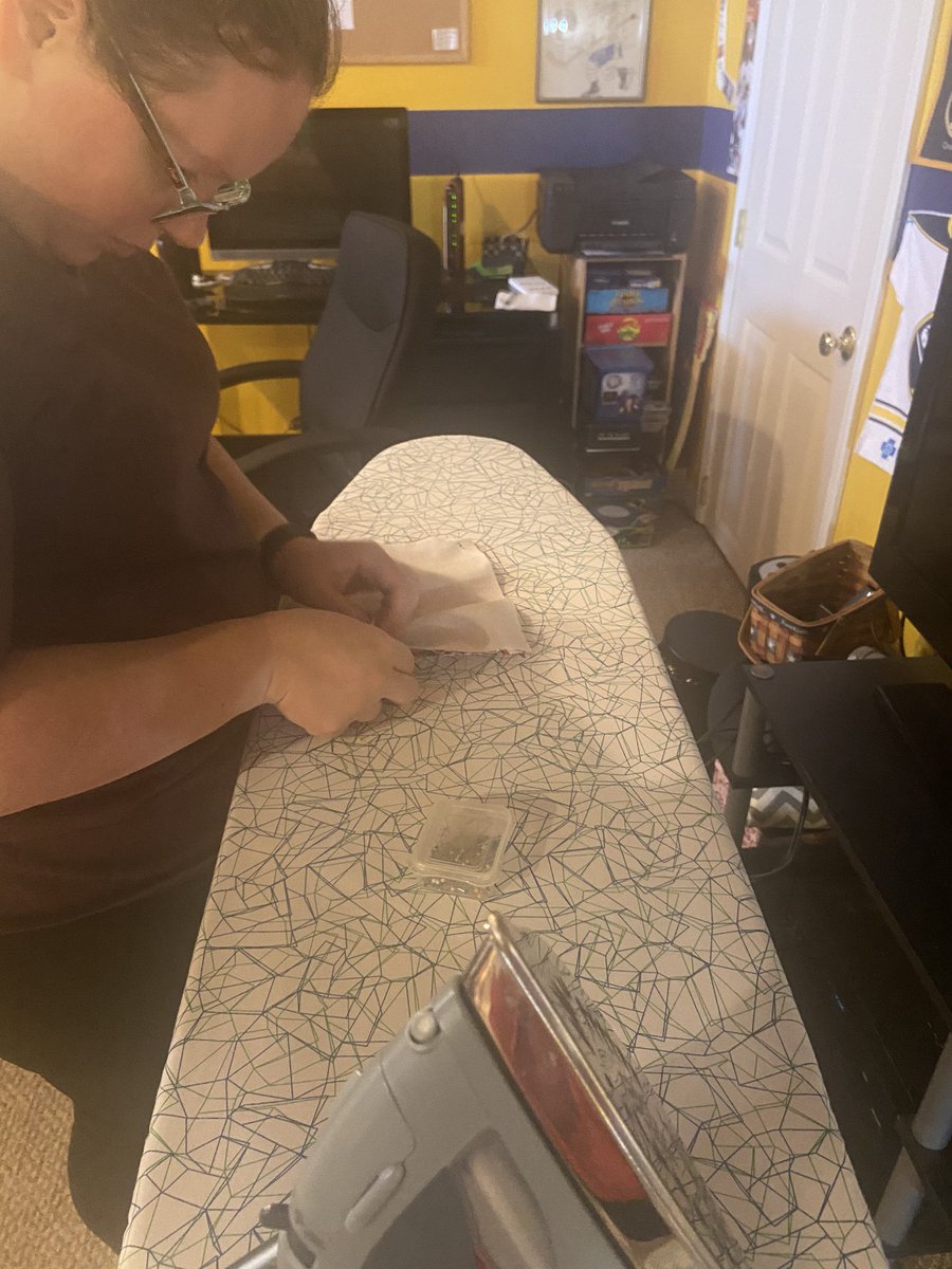 LoBiFACS's tweet photo. A little late on Working Together Wednesday... but here it is! Working on sewing more masks for family and friends with the new mandate from NYS #NYSAFCSESpirit #SayYestoFCSSpirit https://t.co/XmTJHsqpzU