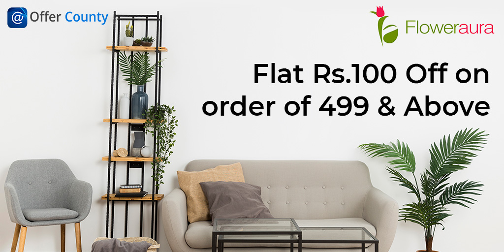 offercounty's tweet image. Get fresh plants from #Floweraura for your home and get 100 rs off on order above 499.
Visit website now: offercounty.com/category/home-…

#plants #flowers