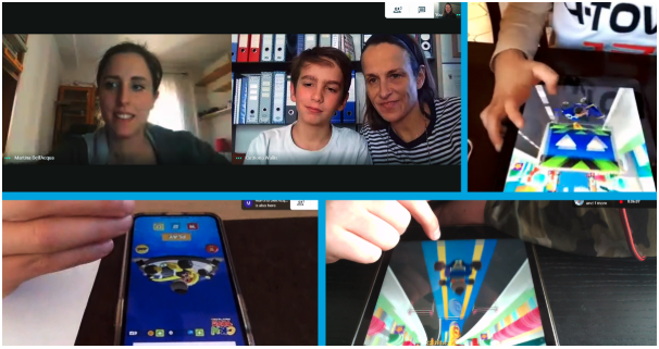 coltoapp's tweet photo. Working apart, but still playing together...also with our expert testers! ❤️

Kids can now play games in our @coltoapp digital lab remotely, send us a message to find out more! 💪

#kidsgames #gamers #stayathome #quarantena #bambiniacasa https://t.co/5lPUU8uYut