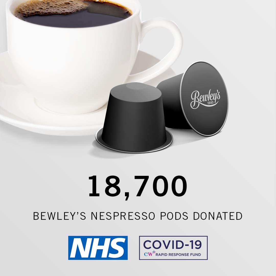 Through the @NHSCoffeeAppeal, our teams <a href="/ChelwestFT/">Chelsea and Westminster Hospital</a> will be receiving this amazing donation from coffee connoisseurs, <a href="/BewleysUK/">Bewley's UK</a>. We are so grateful to businesses also affected by #COVID19 who have generously donated to our hardworking staff. Thank you 👏
