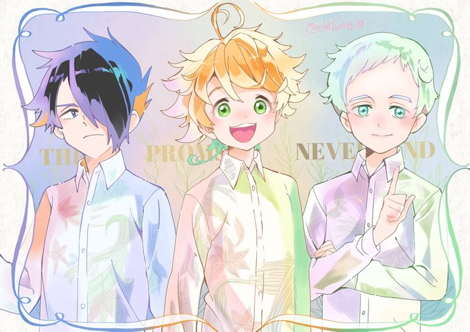 約束のネバーランドのtwitterイラスト検索結果 古い順