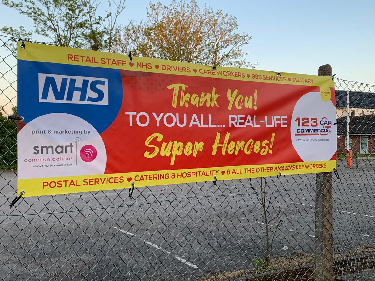 FiveHealthcare's tweet photo. NHS, retail staff, delivery drivers, care workers, emergency services, military, postal services, catering, hospitality &amp; all other amazing key workers... 
You are incredible &amp; thank you🙏
You have our support &amp; we hope you can feel the love❤️#ThankfulThursday #ClapforKeyworkers https://t.co/EshrDkCm2F