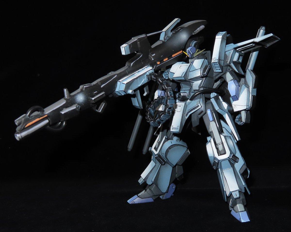 1/144FAZZ（旧キットフルアーマーZZ改造）完成しました！！ ガチ制作で