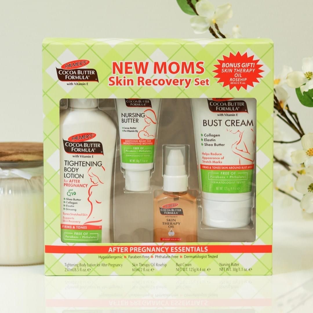Palmer S Uk On Twitter Packed With Essentials To Firm And Tone Skin After Pregnancy The New Moms Skin Recovery Set Makes The Perfect Post Pregnancy Gift For Your Favourite New Mums To Pamper