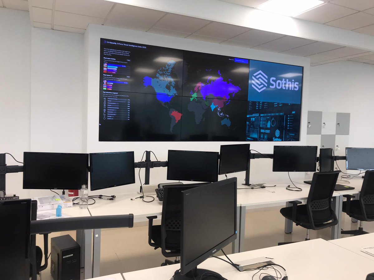 👨🏻‍💻👩🏻‍💻 Aunque nuestro SOC esté vacío para garantizar la salud de todas nuestras personas, #SothisNoPara y nuestros expertos siguen #teletrabajando con más fuerza que nunca para proteger a nuestros clientes de los #ciberataques.

#EstoPasará #Covid19