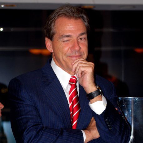 Nick Saban as different colored sunsets a thread: