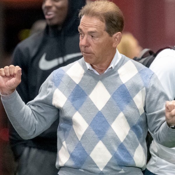 Nick Saban as different colored sunsets a thread: