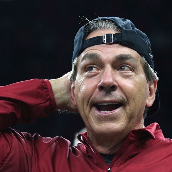 Nick Saban as different colored sunsets a thread:
