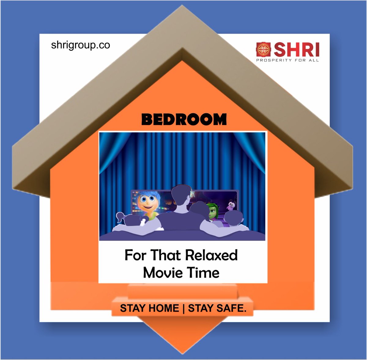 #Lockdown2.0
Can't go out for a movie outing during Lockdown? Enjoy the movies at the comfort of your bedroom with your family.

#StayHomeIndia #IndiaFightsCorona #SocialDistancing #SafetyFirst #ShriGroup #RealEstate #GreaterNoidaWest