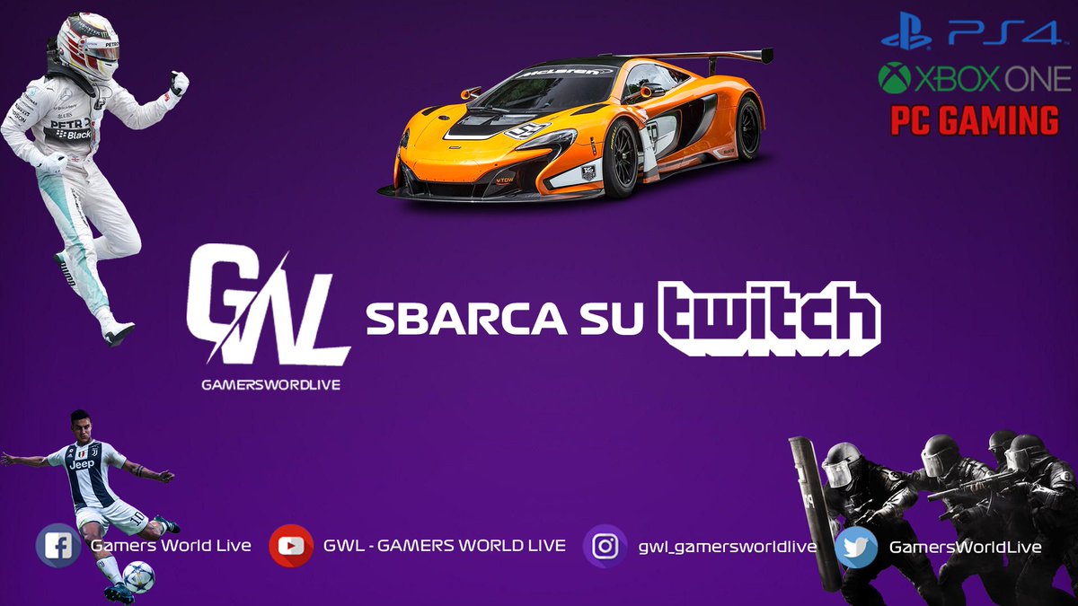 GamersWorldLive's tweet photo. Questa sera la live di F2 di ClubItalia sarà trasmessa in contemporanea sul canale Youtube e sul nuovo canale Twitch di GamersWorldLive! https://t.co/VoXSujOMLh

La live sarà visibile anche sul sito https://t.co/zhHynUxpxW! https://t.co/kpqUQEynKq