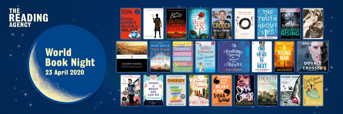 hershamlibrary's tweet photo. Why not gear up for @WorldBookNight and #ReadingHour on 23 April by borrowing an ebook or audiobook from @SurreyLibraries and @rbdigital #Diversify @junesarpong #TheCrossover @kwamealexander #TheDeadEx @janecorryauthor or @BorrowBox #GreatGatsby https://t.co/Wa4K7hrdll