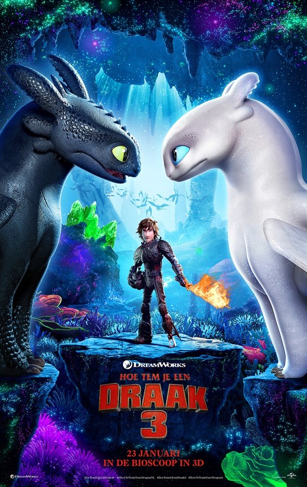 How To Train Your Dragon Trilogy. Just watched ’The Hidden World’, great memories from the first two movies back when I was a young teenager. This one finishes it off great, with a wonderfull last 15 mins of the movie. One of my favorite animation movie series for sure 