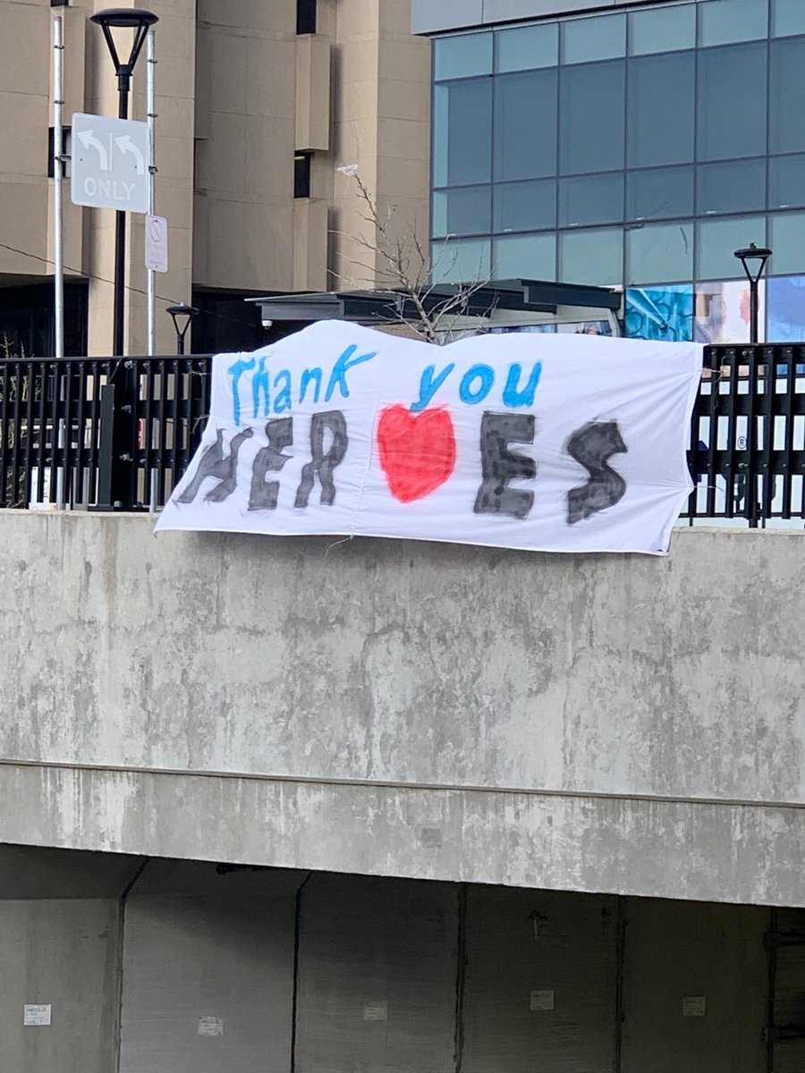 WhalerCup's tweet photo. This was an awesome way to start the morning.  Thank you New Haven and our frontline team! https://t.co/EmFb55Olpe