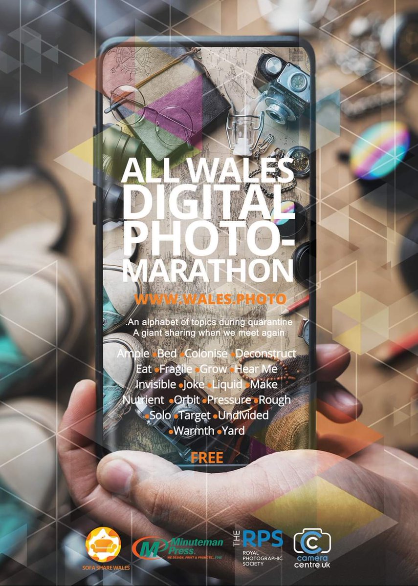 NewportFusion's tweet photo. The All Wales Digital Photomarathon is now open! Sign up here for free https://t.co/iaHX7D3oy1 #AWDPM Sofa Share Wales Also A great Wales-based company Camera Centre UK is offering 10% off ANY full price kit that is in stock! For 24 hours only use code MARATHON10 https://t.co/MyWL09LjRG
