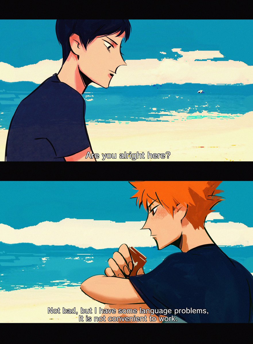 #kagehina 
Rio Holiday 2 