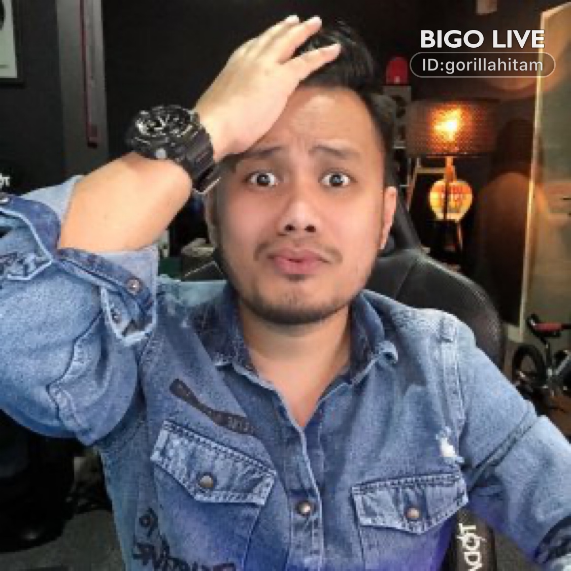 cikinjang's tweet photo. Come and see GORILLΛ ᵀᴼᴰᴬᴷ®'s LIVE in #BIGOLIVE:    
https://t.co/TPKIGBPKe1 https://t.co/9ILD2XDnqK