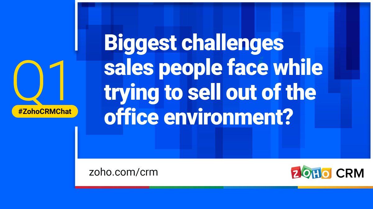 Zoho CRM tweet media