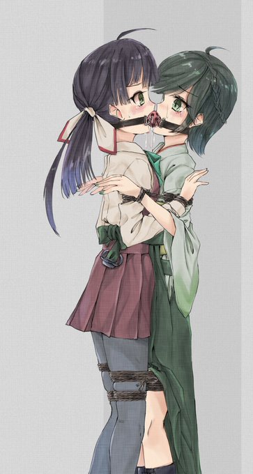 #密着連縛
連結ボールギャグしかなかった:(っ'ヮ'c): 