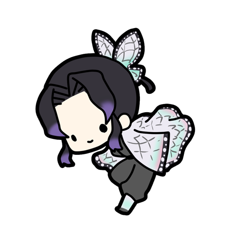 𝕤𝕖𝕣𝕚𝕔𝕠.さんがTwitterに投稿した胡蝶しのぶ(鬼滅の刃)のイラスト。