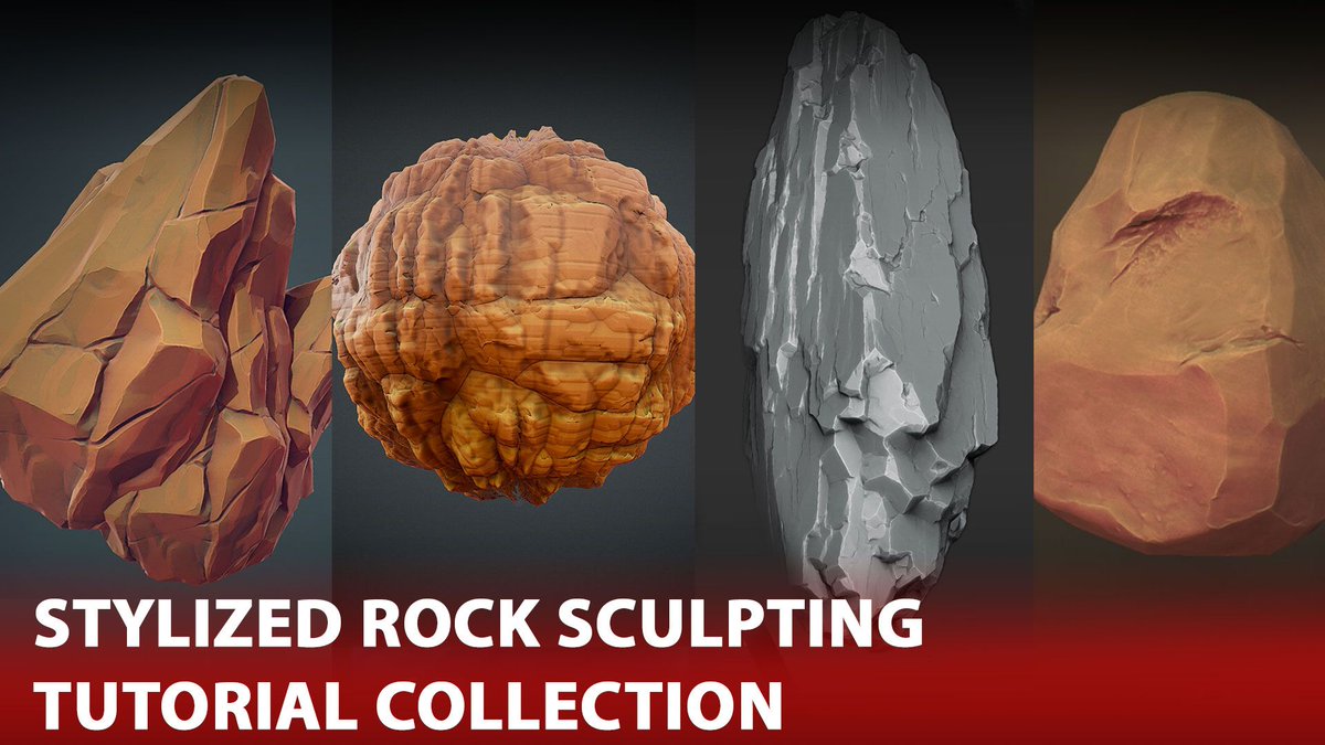 stylizedbay's tweet photo. Want to discover Zbrush, Substance designer, Substance painter, Blender, .. in sculpting Rock stylized? Check out this fantasy collection for Sculpting Rock. 
#Stylized #rock #Substancepainter #Sculpt #Zbrush #Blender #tutorial 
https://t.co/6PwBRhzcgs https://t.co/QuttBITIpI