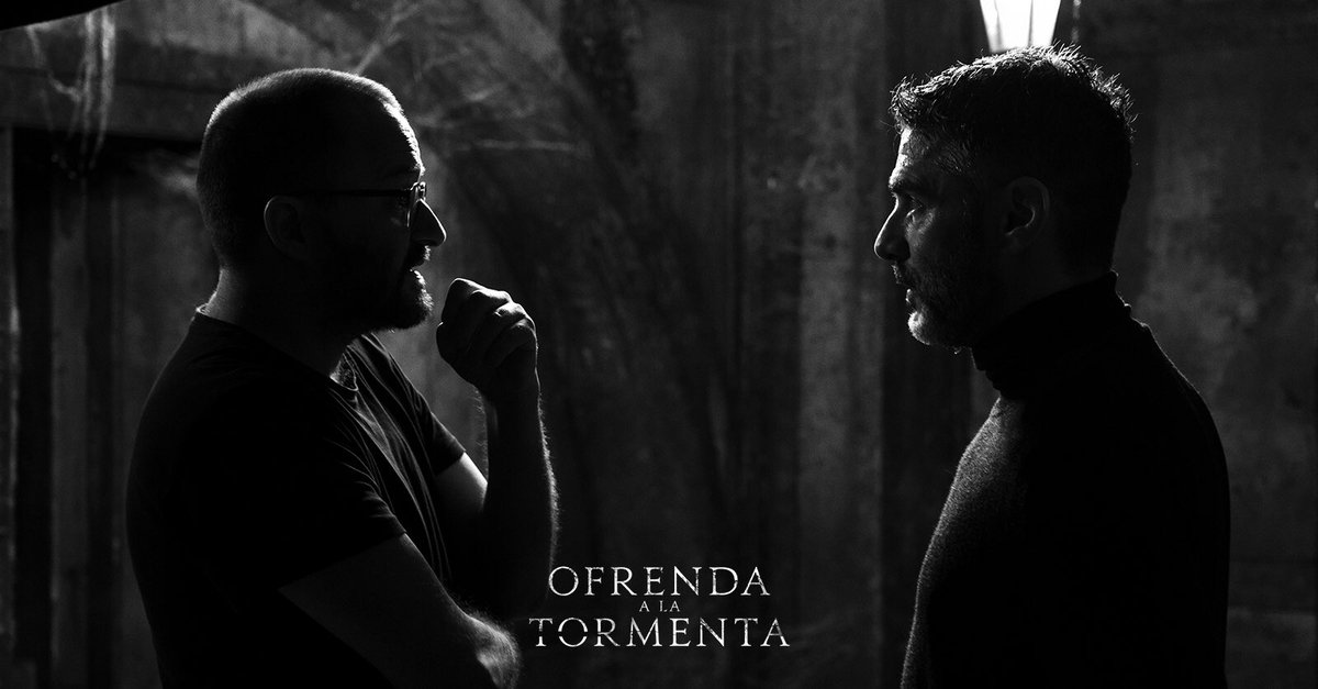 ¿Qué escena se esconderá tras este fotón de Fernando González Molina y  Leo Sbaraglia? #OfrendaALaTormenta