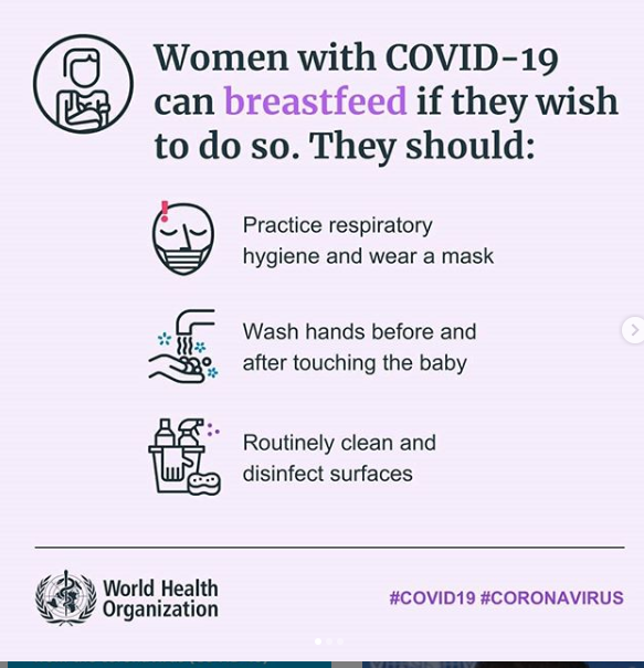 nighealthwatch's tweet photo. 5. A woman with #COVID19 can breastfeed if she wishes to do so. However, terms and conditions apply!

#GivingBirthInNigeria #EndMaternalMortality https://t.co/faJtpBr8P6