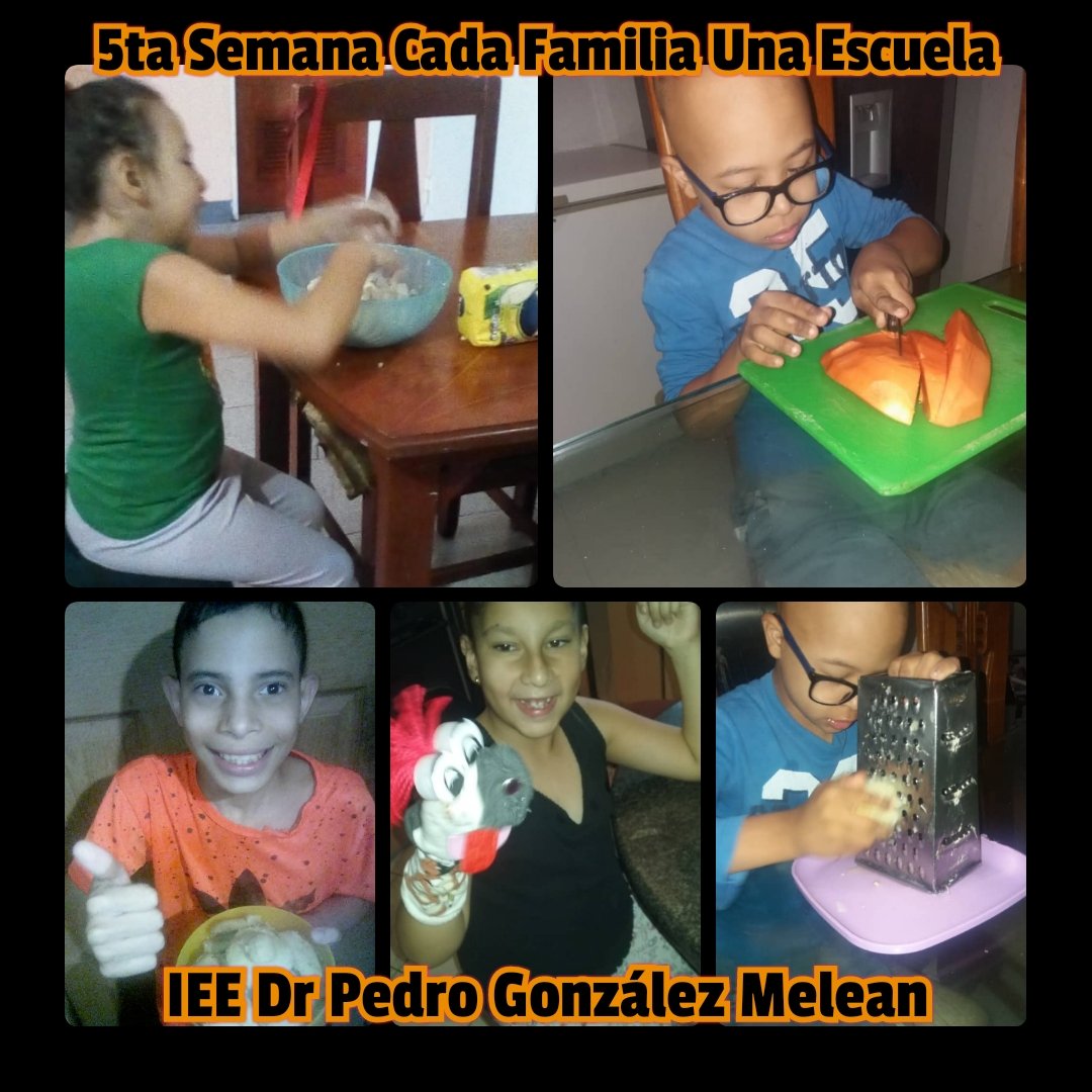 IEEPGM's tweet photo. #CadaFamiliaUnaEscuela IEE Dr Pedro González Melean 5ta semana de trabajo. Familia y Escuela juntos en la continuación del año escolar @especialmppe @CEduespecial @psuvaristobulo @gracielamarilis @ZonaEducativaDC https://t.co/j8hGI8IOfr