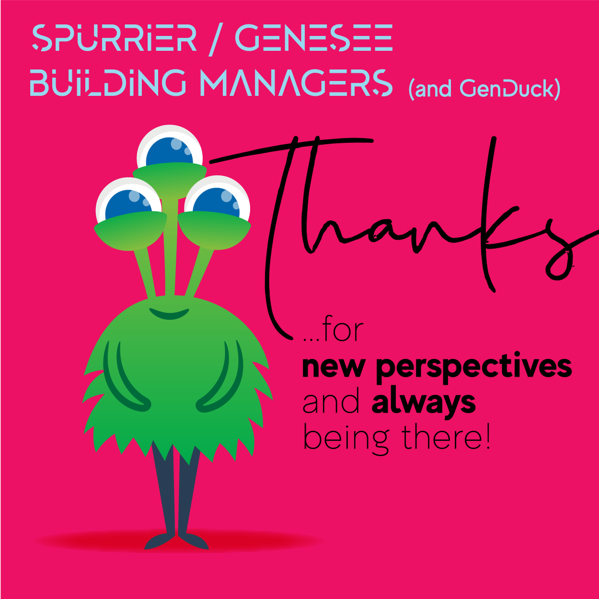 WilsonCommonsUR's tweet photo. SpurGen Managers are quacking awesome... plus, they have the best views - the field, the gym, the walk between the buildings. Shout out to GenDuck - we love you too! ๐ฆ#urochester #studentemployment #nseaw #quackquack https://t.co/QlnYXWv4jc