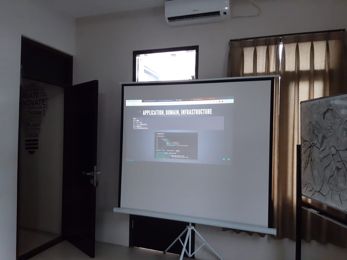 samsonasik's tweet photo. Training Build #PHP Standard Projects at Codepolitan
#domain #driven #design #ddd #psr #package #project #continues #integration #mezzio #middleware #handler #testing #tdd #psr4 #psr7 #psr11 #psr14 #psr15 #psr17 #psr18 #laminas https://t.co/d5yYVyYrNx