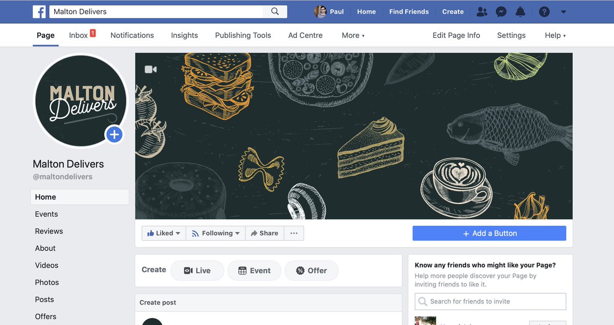 We've just set up a Facebook page as well. Please like the page here: facebook.com/maltondelivers #maltondelivers <a href="/visitmalton/">Visit Malton</a>