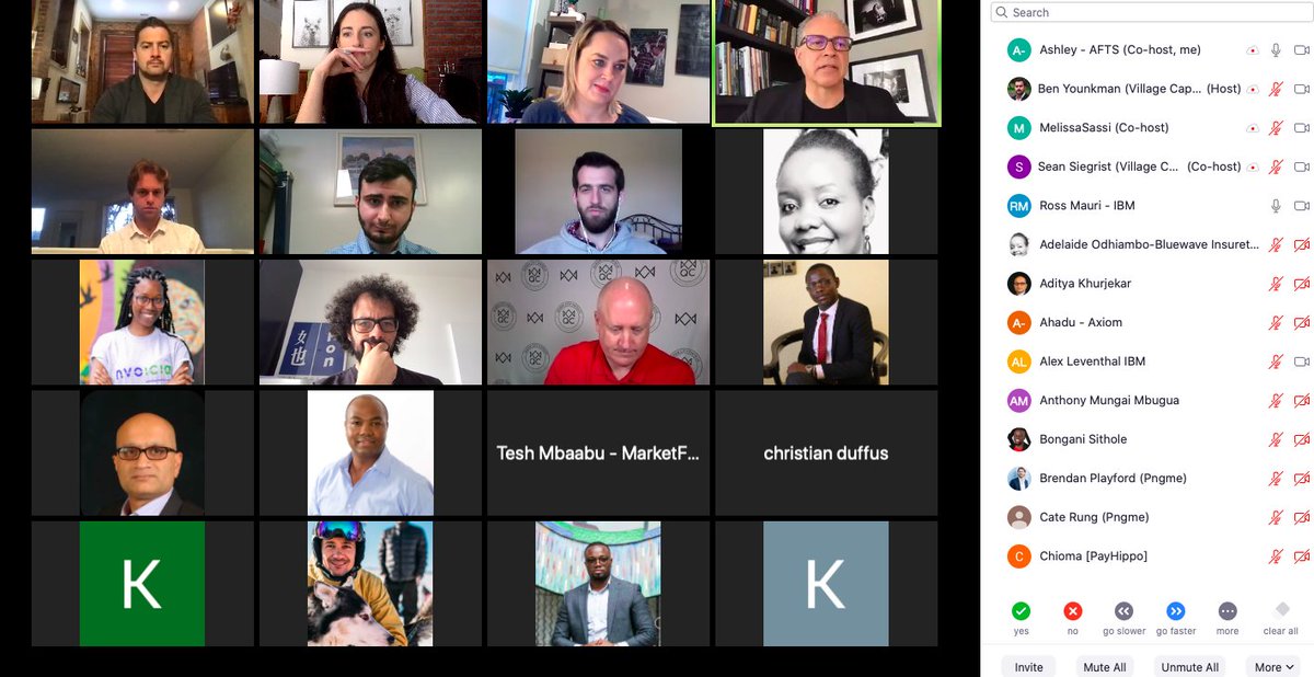 AfriFintech's tweet photo. The Africa Fintech IBM Virtual Bootcamp has launched!!👩💻 🎉👏 Thx to @rossmauri, GM of @IBMZ for sharing his vision & eagerness to co-create with startup innovators! Applications opened TODAY for the #IBMHyperProtectAccelerator - more info here: https://t.co/HToAQGxp40 https://t.co/ilep9QJeoc