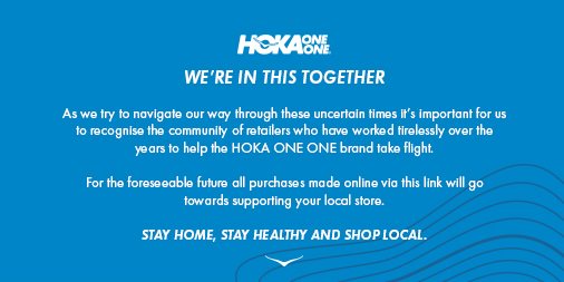 We have an amazing range of Hoka's in stock so please check out our online store myracekit.com
However, if we don't have your size/style in stock you can use the link below and the sale is then attributed to myRaceKit! Thanks for your support 👍
hokaoneone.eu/en/gb/home?utm…